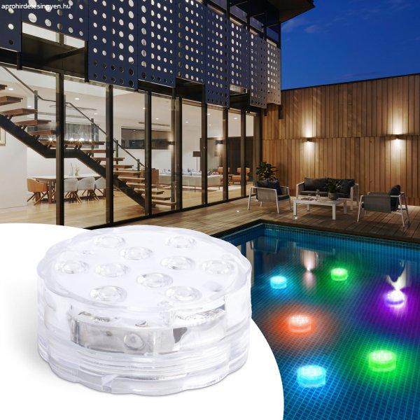 Phenom RGB LED-es medence világítás (Jacuzzi és Wellness hangulatfény,
lámpa), 1 db + távirányító
