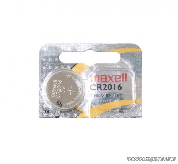 Maxell CR2016 gombelem, 3V, lítium, 1 db