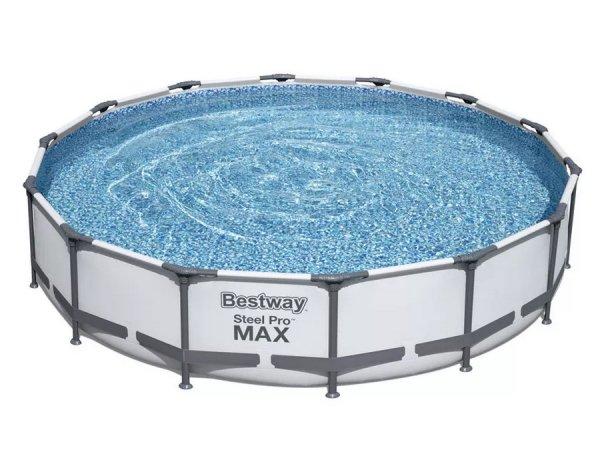 Bestway Steel Pro Max COPACABANA Superior Fémvázas kerti medence
vízforgatóval, 427 x 84 cm