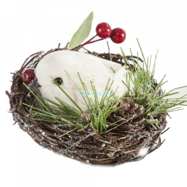 Karácsonyi figura Fehér 15 cm
