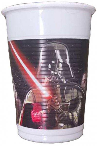 Star Wars Lightsaber műanyag pohár 8 db-os 200 ml