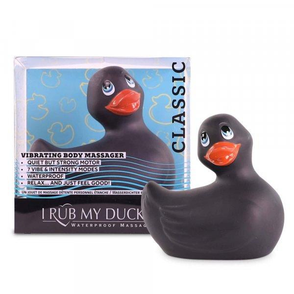 My Duckie 2.0 - kacsa vízálló csiklóvibrátor (fekete)
