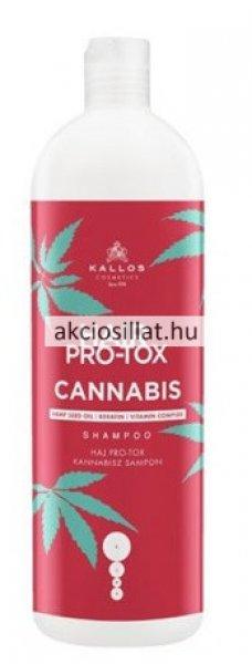 Kallos Kjmn Haj Pro-Tox Kannabisz Sampon 1L