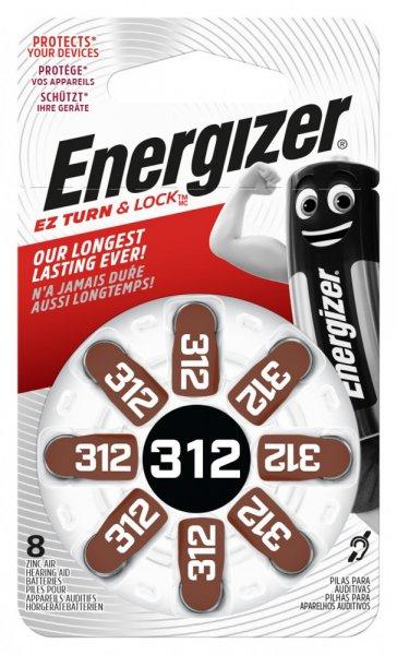 Energizer Zinc Air 312 (PR41) hallókészülék elem bl/8
