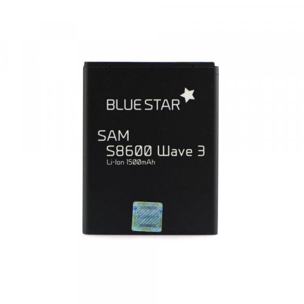 Akkumulátor Samsung Wave 3 (S8600)/ Galaxy W (I8150) / Galaxy Xcover (S5690)
1500 mAh Li-Ion BlueStar Premium
