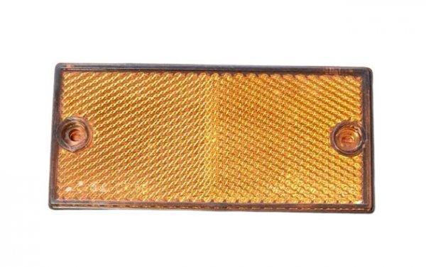 Prizma szögletes (105x48mm) sárga csavarozható