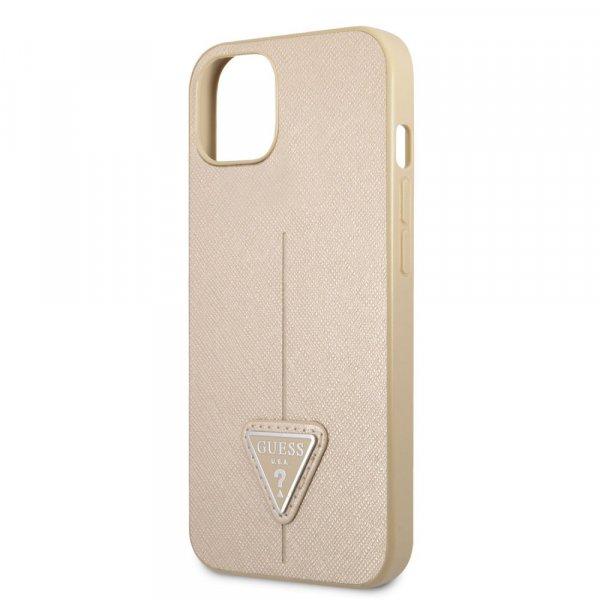 Guess PU Saffiano Triangle Apple iPhone 13 Pro (6.1) hátlapvédő tok arany
(GUHCP13LPSATLE)