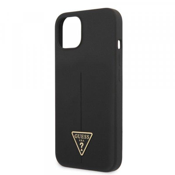 Guess Silicone Line Triangle Apple iPhone 13 Pro (6.1) hátlapvédő tok fekete
(GUHCP13LSLTGK)