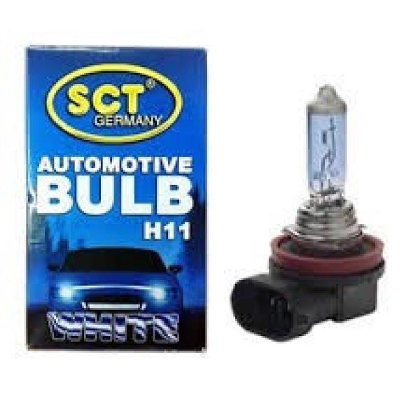 H11 SCT White +30% autó izzó 12V 55W 