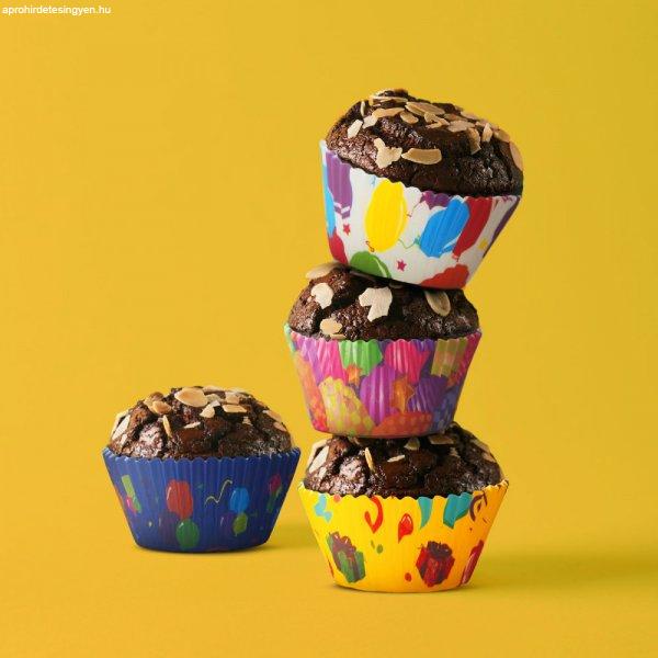 Muffin papír szett - party - 100 db / csomag 57168D