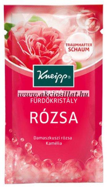 Kneipp Rózsa Habzó fürdőkristály 80g