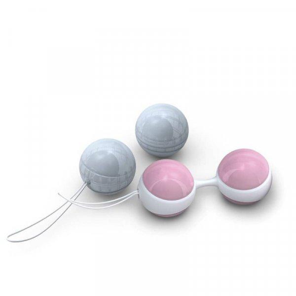 Lovetoy Kegel Ball Blue/Pink gésagolyó