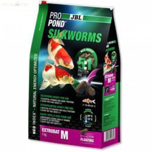 JBL ProPond Silkworms M 1,0kg/ 3l