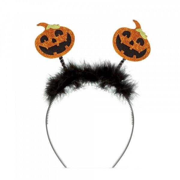 Halloween-i hajráf - csillogós tök 58119K