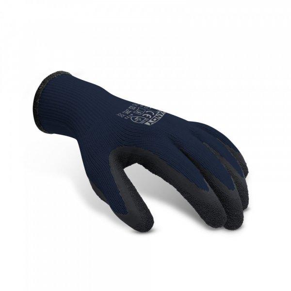 Poliészter kesztyű latex bevonattal 11134XL12