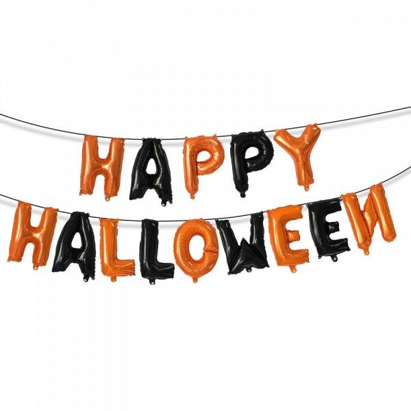 Halloween-i lufi szett - "Happy Halloween" felirat - rögzítő
szalaggal 58142