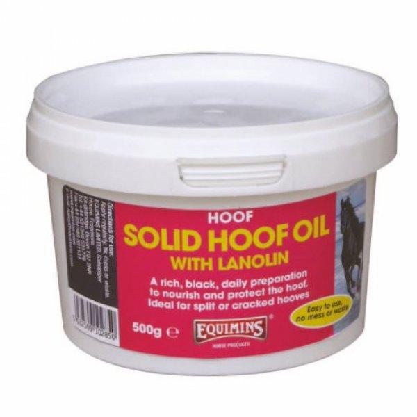 Solid Hoof Oil with Lanolin – Lanolinos fekete színű patazsír
gyógyhatású készítmény 1 kg lovaknak