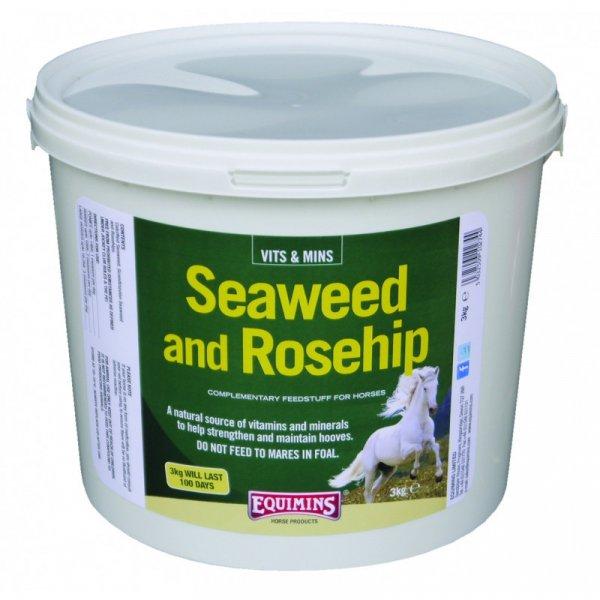 Seaweed & Rosehip – Tengeri moszat és csipkebogyó 3 kg lovaknak