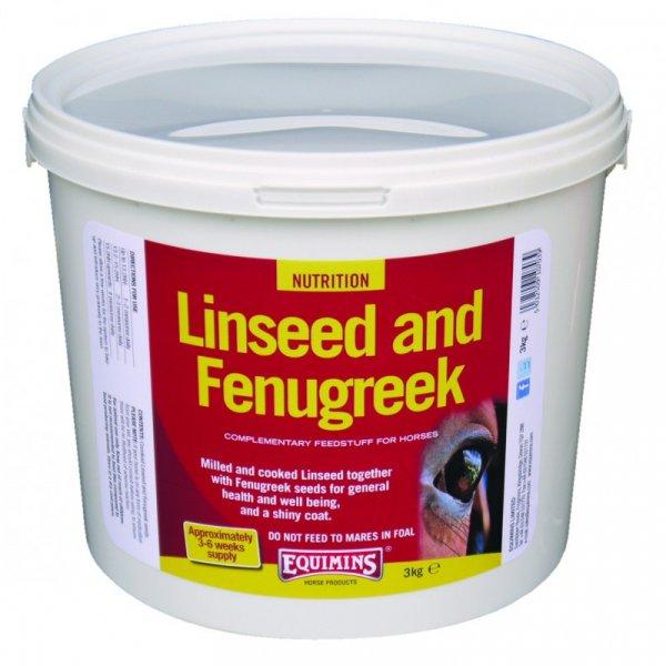 Linseed & Fenugreek – Lenmag és görögszéna 3 kg lovaknak
