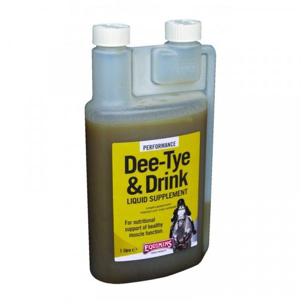 Dee-Tye & Drink Liquid – Izomláz “Tying-up” szindróma elleni elektrolit
oldat 1 liter lovaknak