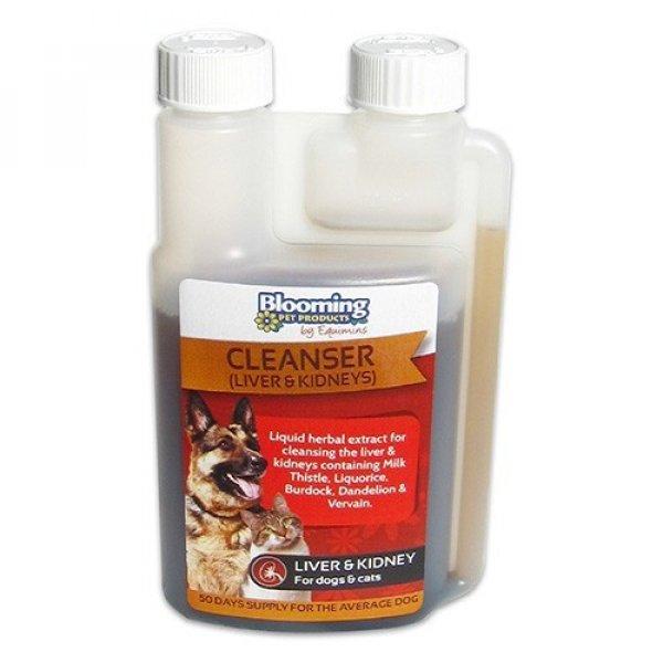 Cleanser – Máj- és vesetisztító gyógynövényi oldat kutyáknak és
macskáknak 250 ml
