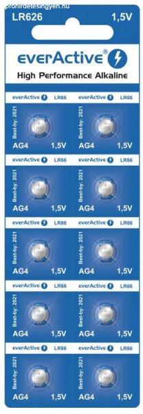 everActive AG4 LR626,177,LR66 alkáli gombelem 1,5V bliszteres/10
