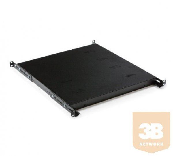 Triton RAB-UP-250-A4 250mm perforált polc rack szekrénybe, 1U, 19“