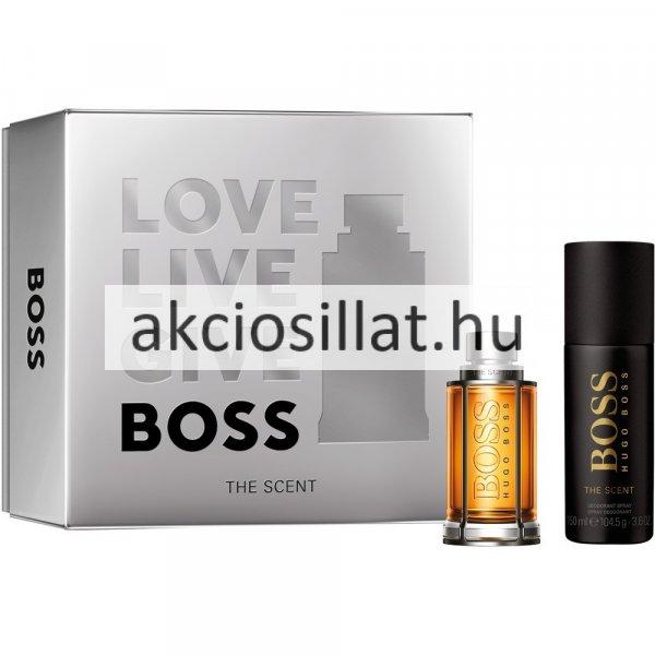 Hugo Boss The Scent ajándékcsomag ( EDT 50ml + Dezodor 150ml )