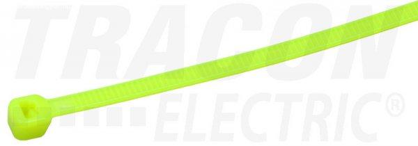 Normál kábelkötegelő 290×3.6mm, neon zöld