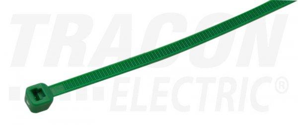 Normál kábelkötegelő 203×3,6mm, zöld