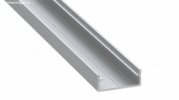 LED Alumínium Profil Duplasoros (DUAL) Ezüst 2,02 méter