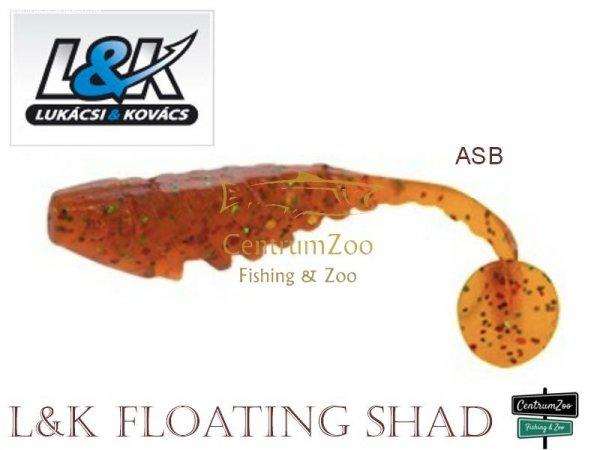 L&K Floating Shad Gumihal 8Cm 3Db Csomagban - Szín Asb F (87178-228)