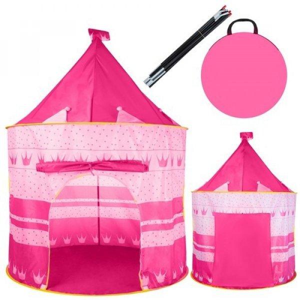 Kerek gyerek sátor Rózsaszín