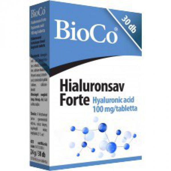 BioCo Hialuronsav Forte tabletta (30 db)