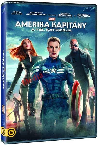 Amerika Kapitány - A tél katonája ( használt DVD)