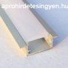 Aluminium sllyeszthet profil LED szalaghoz 2 mter opl b