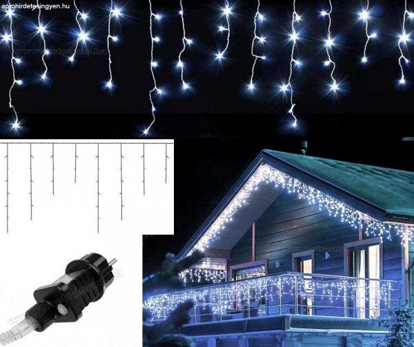 Karácsonyi LED kültéri jégcsap fényfüzér 300 LED 10.8 méter M1520LED