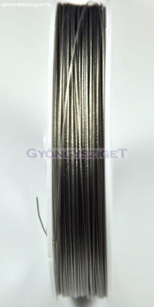 Sodrony - sötét ezüst színű - 0.38mm-50 méter