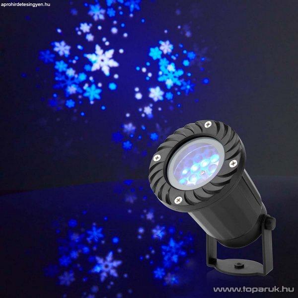 Nedis Kültéri LED projektor, kivetítő HÓPEHELY motívumokkal, 5 W (CLPR1)