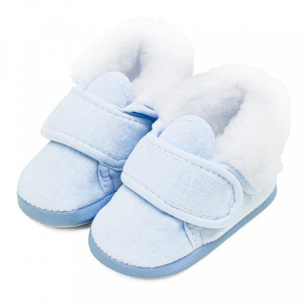 Baba téli tornacipő New Baby kék 6-12 h