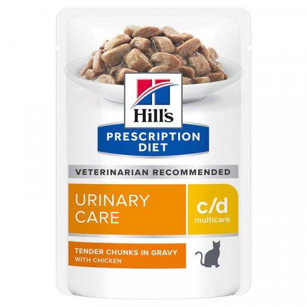 Hill's Prescription Diet c/d Multicare Urinary Care csirke alutasakos
12*85g