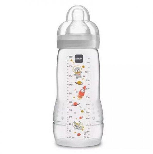 Mam 330 ml Easy Active 4+ cumisüveg - szürke
