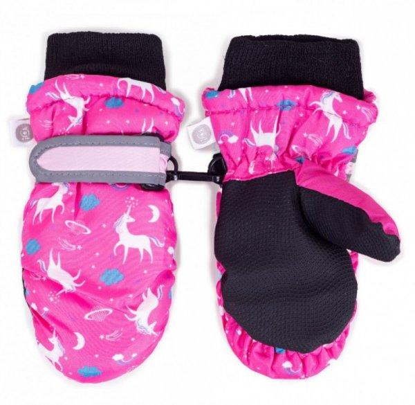 Yo! Bélelt 1 ujjas orkán kesztyű 10cm - pink Unicornis 