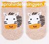 Yo! Baby pamut zokni 6-9 h - Zebra