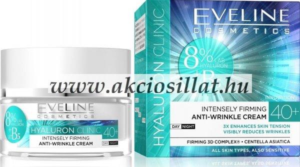 Eveline Hyaluron Clinic 40+ ránctalanító nappali-éjszakai arckrém 50ml