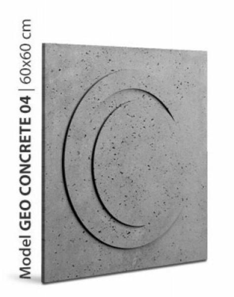 Loft GEO concrete 04 beton modern 3d falpanel