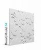 Loft Floral 04 design virgmints beton falpanel