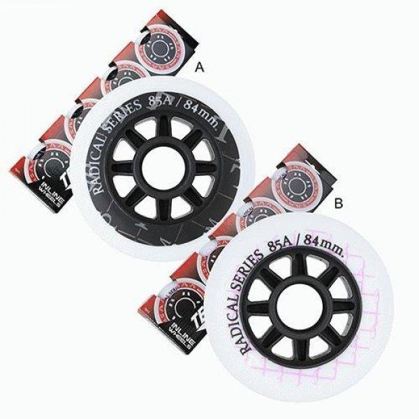 RADICAL 84x24 85A wheel set (4 pcs)