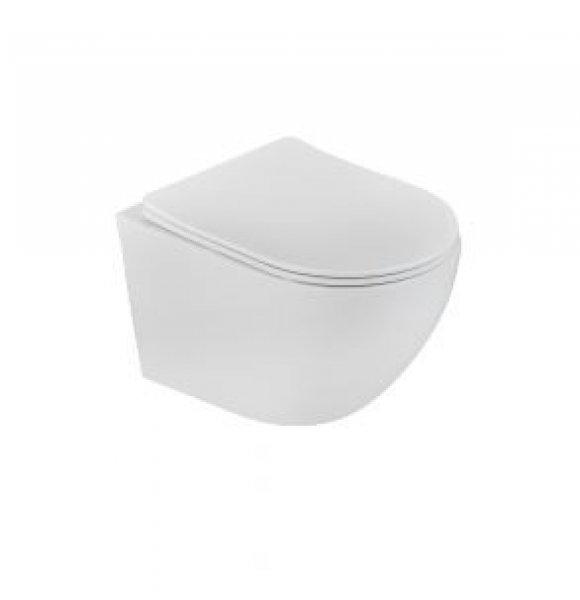 Manacor perem nélküli fali WC + Ultra slim soft close WC ülőke
(28-1-117320002)