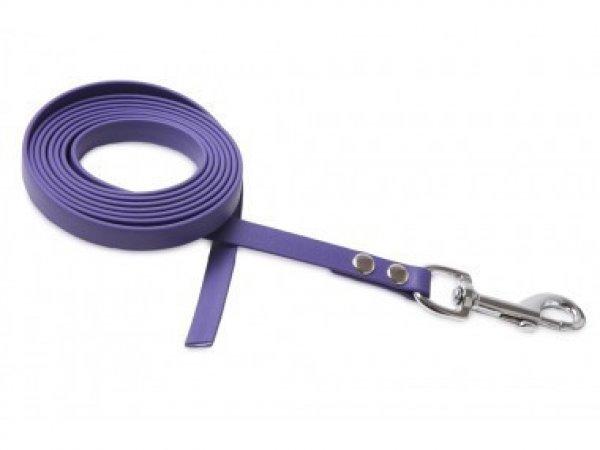 Firedog BioThane póráz 13 mm 1 m fogó nélkül violet